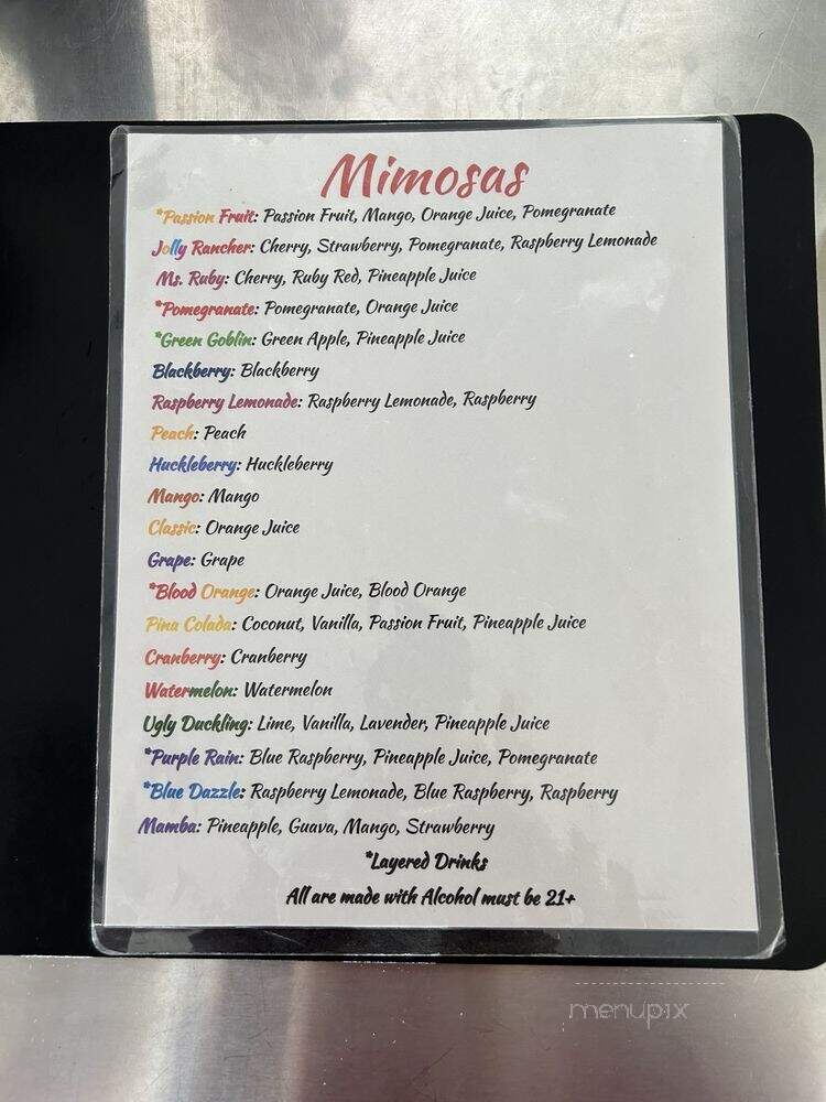 Hot Off The Griddle - Sacramento, CA menu_pic