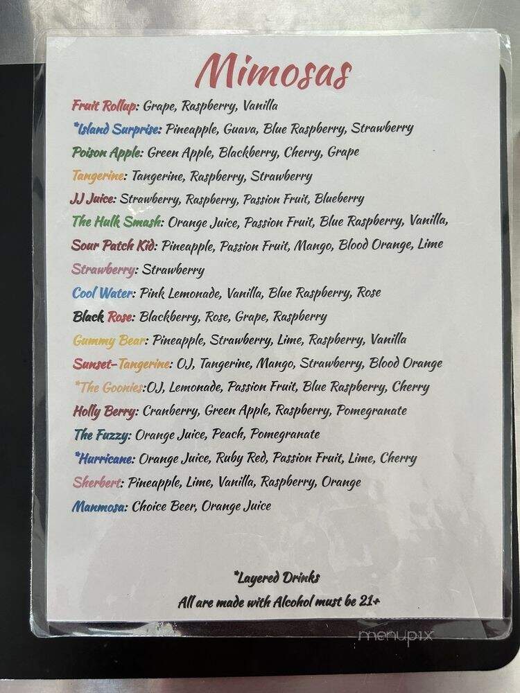 Hot Off The Griddle - Sacramento, CA menu_pic