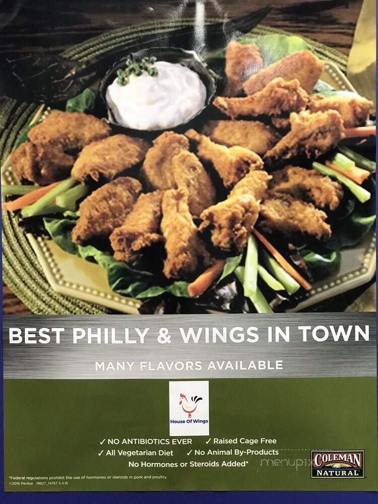 House Of Wings - Glen Cove, NY menu_pic
