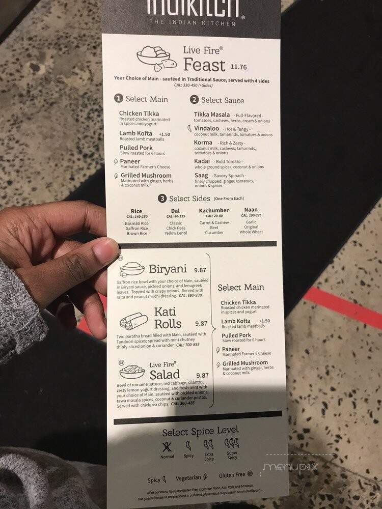 Indikitch - New York, NY menu_pic