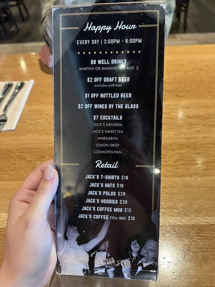 Jack's Restaurant & Bar - Newark, CA menu_pic