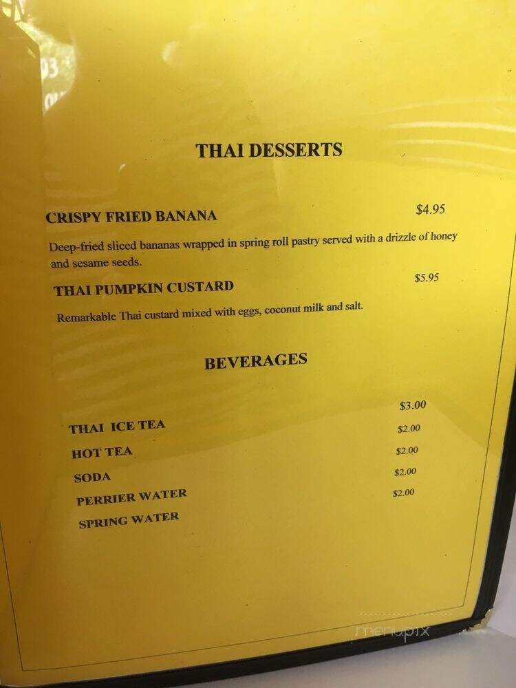 Jack's Thai Cuisine - Westbrook, ME menu_pic