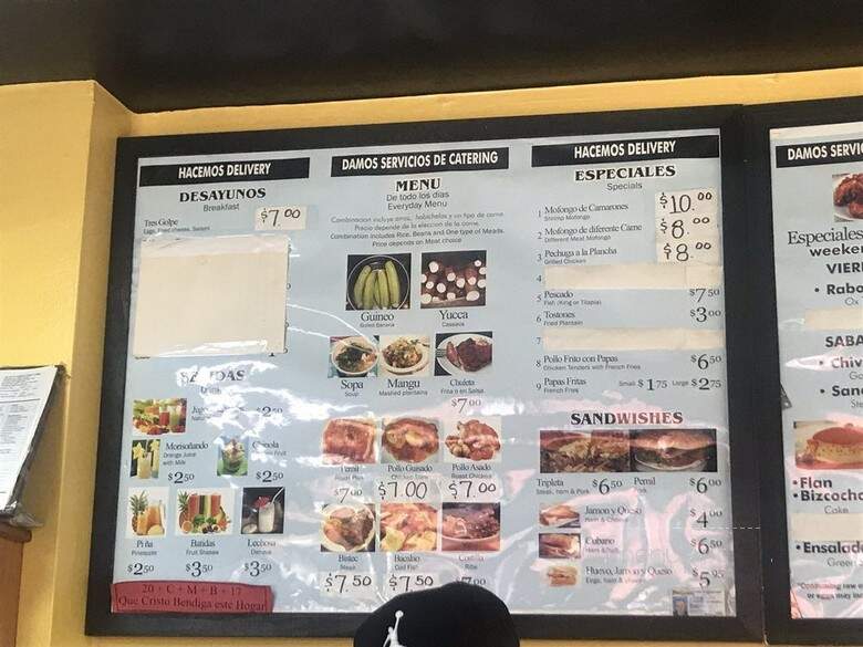 J&J Mofongo - Lancaster, PA menu_pic