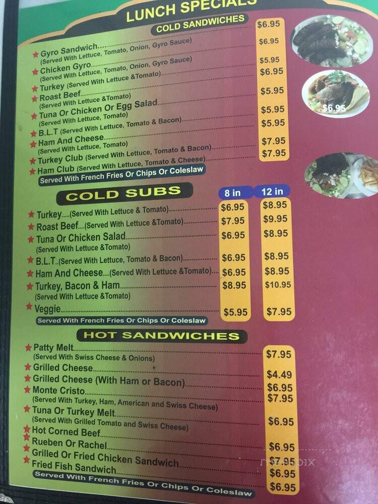 Jan's Cafe - Greenacres, FL menu_pic