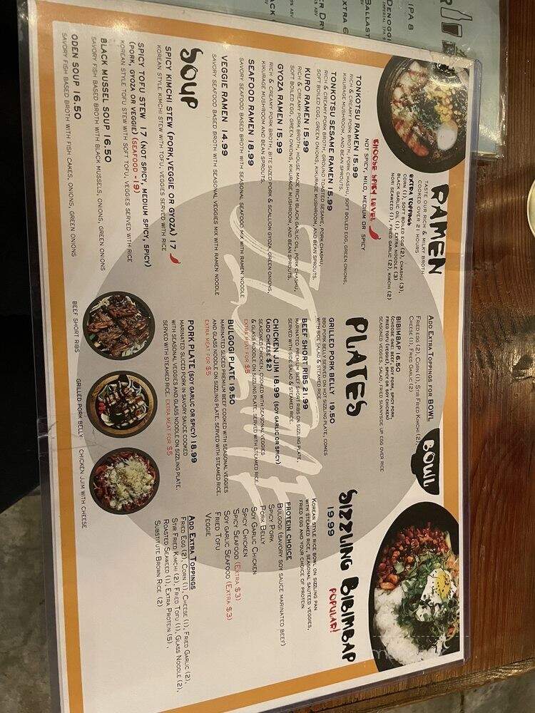 Jijime - San Francisco, CA menu_pic