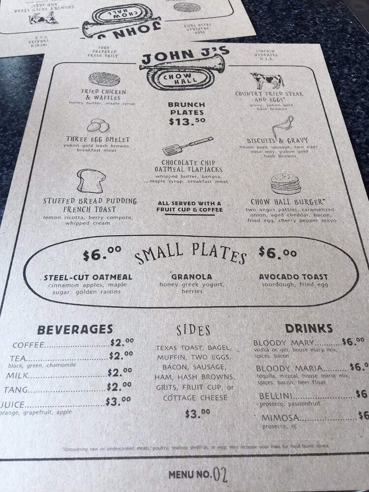 John J's Chow Hall - Lincoln, NE