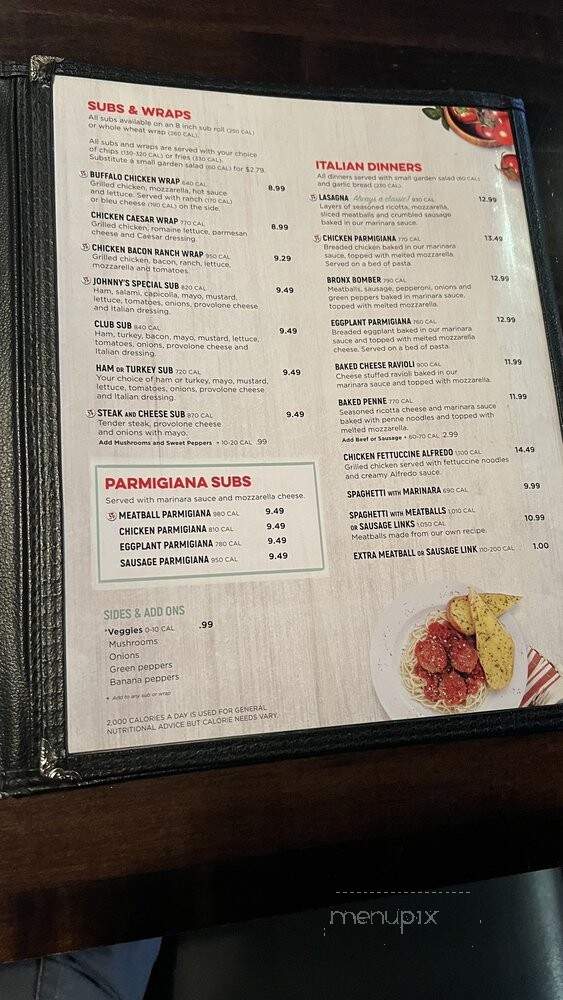 Johnny's New York Style Pizza - Cumming, GA menu_pic