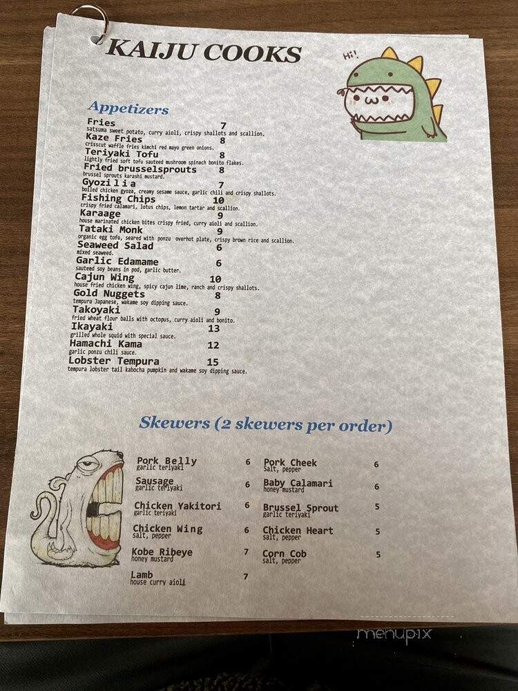 Kaiju Cooks - San Francisco, CA
