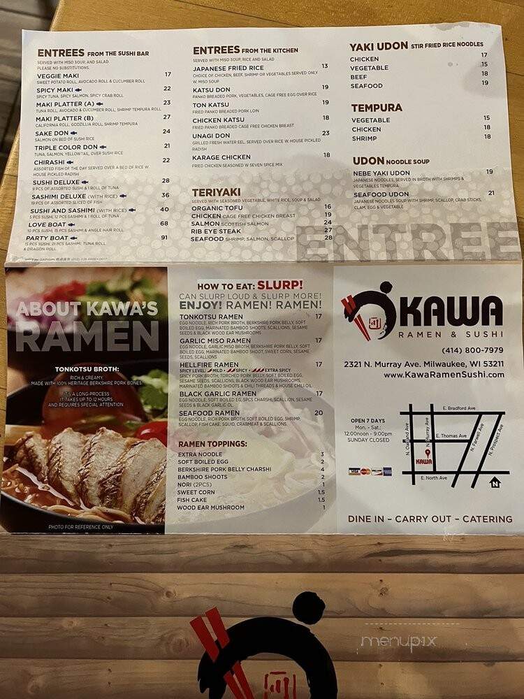 Kawa Ramen & Sushi - Milwaukee, WI