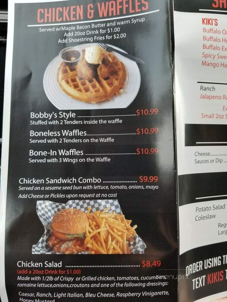 Kiki's Chicken Place - Sacramento, CA menu_pic