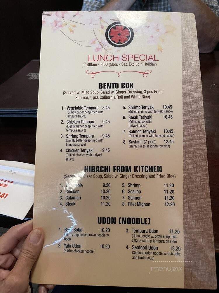 Kiku Sushi & Grill - Bradenton, FL menu_pic