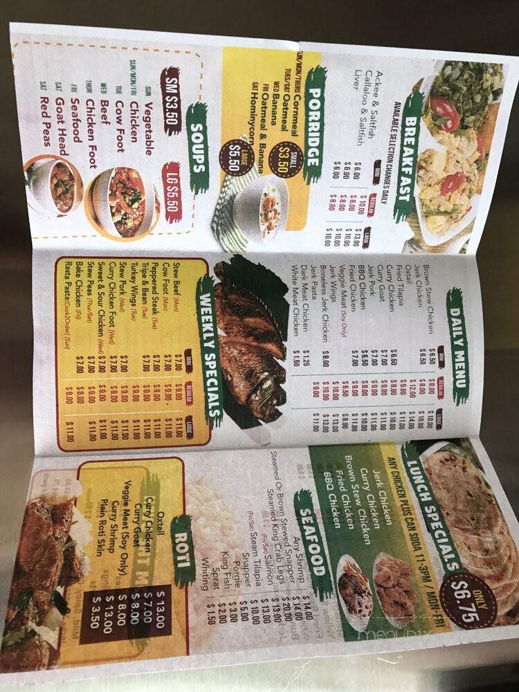 Kingston Grill Restaurant - Elmont, NY menu_pic