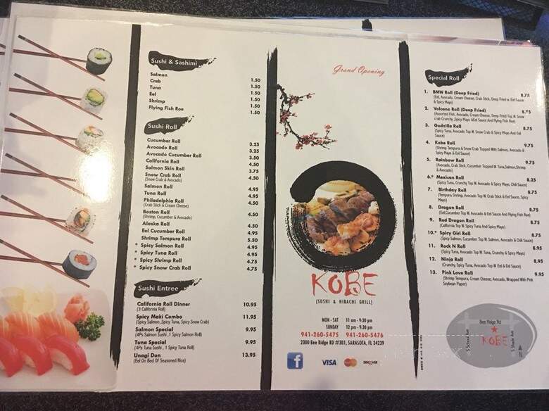 Kobe sushi&habachi - Sarasota, FL