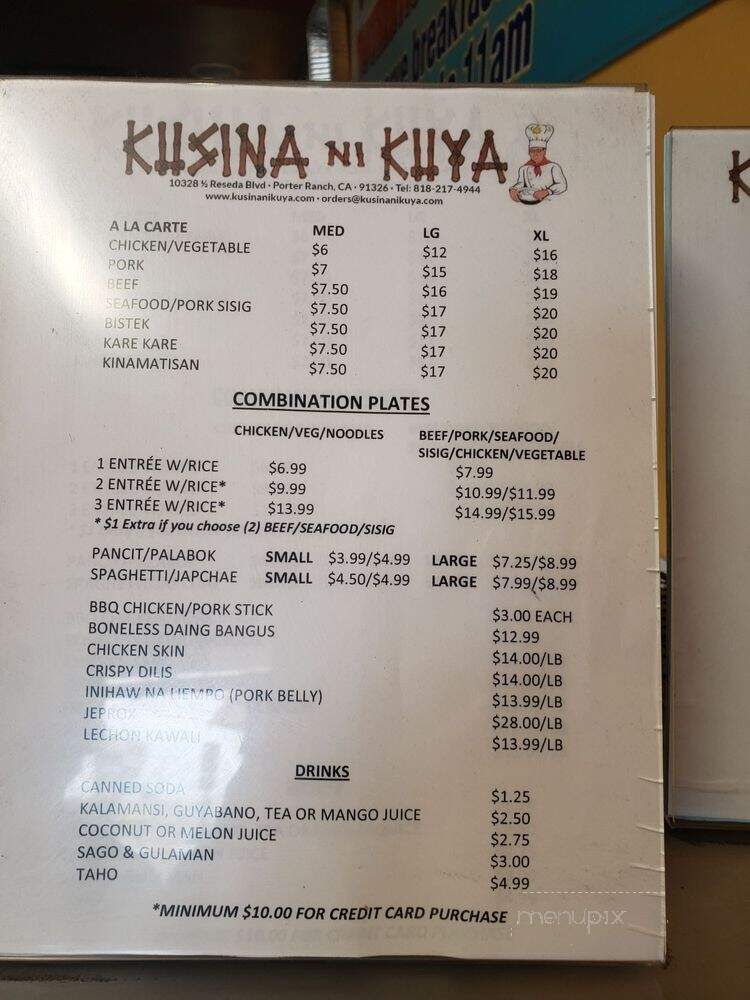 Kusina Ni Kuya - Los Angeles, CA