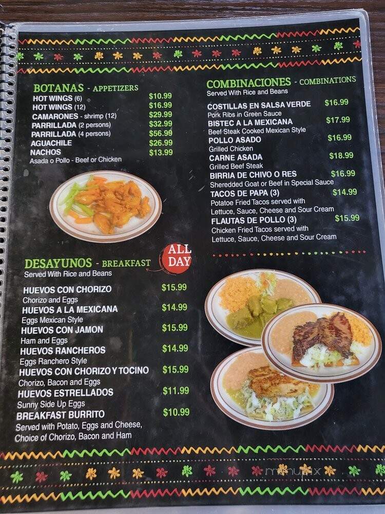 La Casa de Marcos - Santa Ana, CA menu_pic