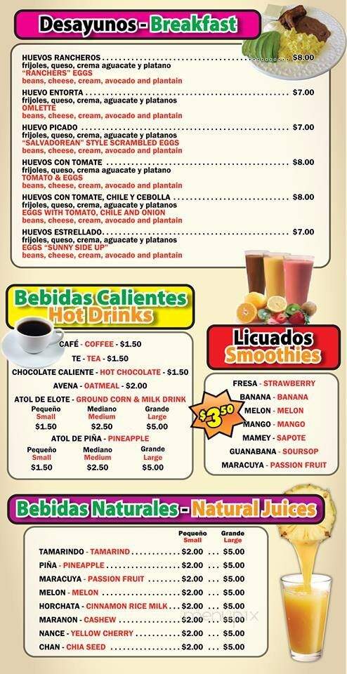 La Fuente - Hempstead, NY menu_pic