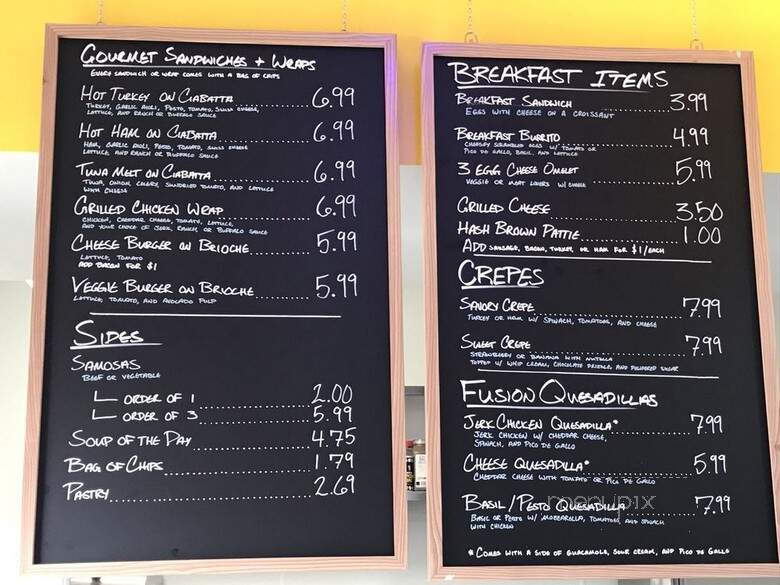 La-Fusion Cafe - Saint Paul, MN menu_pic