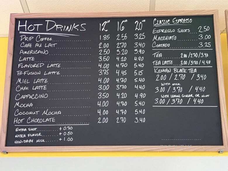 La-Fusion Cafe - Saint Paul, MN menu_pic