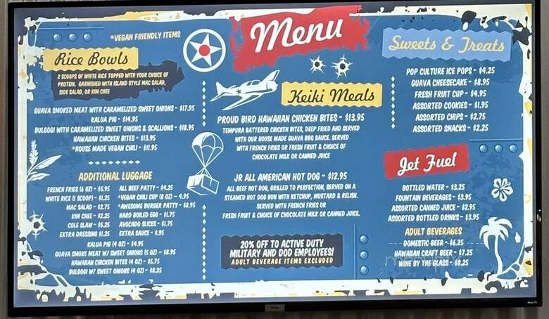 Laniakea Cafe - Honolulu, HI menu_pic