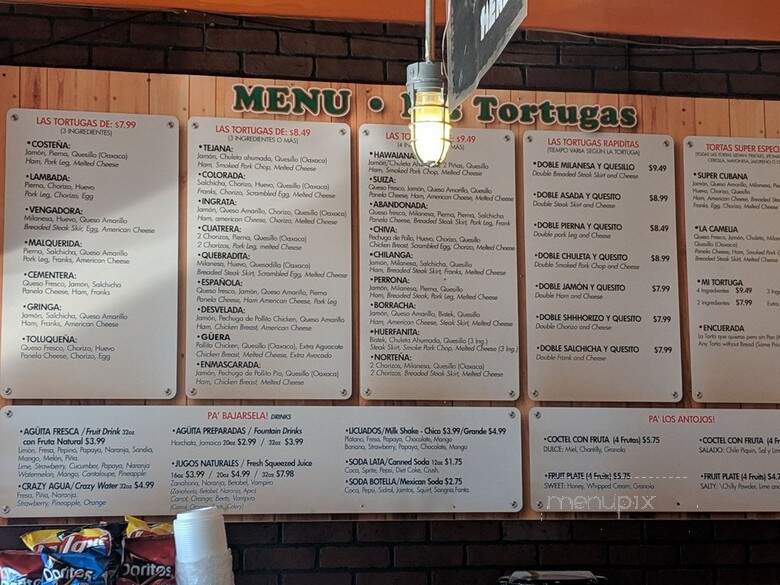 Las Tortugas - Aurora, CO menu_pic