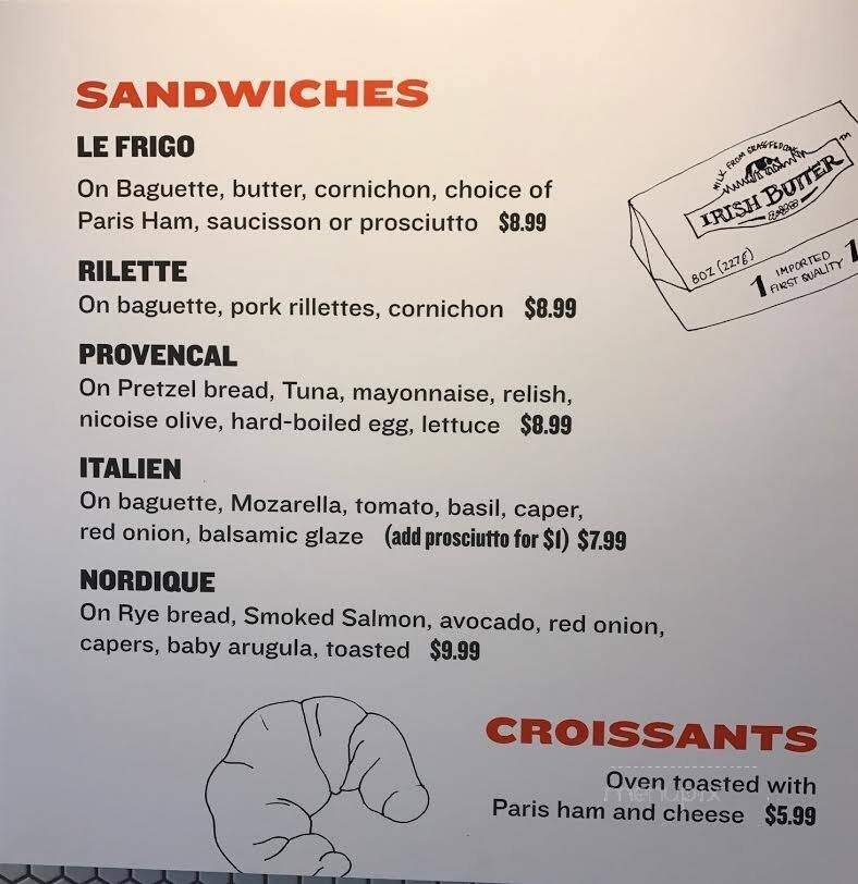 Le Frigo - Boulder, CO menu_pic