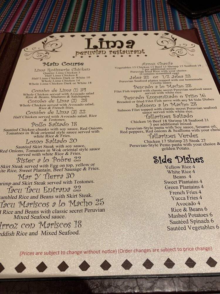 Lima Peruvian Restaurant - Brooklyn, NY