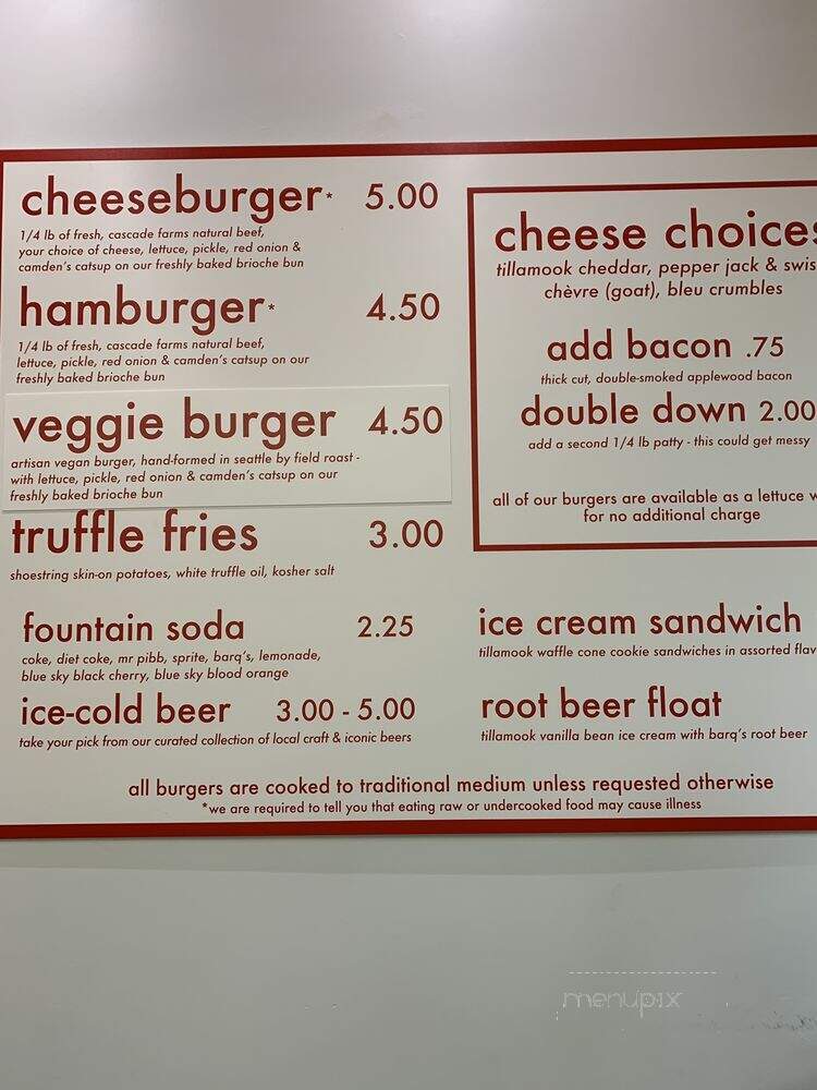 Little Big Burger - Beaverton, OR menu_pic