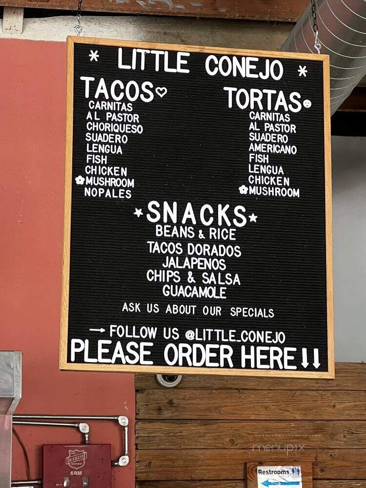 Little Conejo - Vancouver, WA menu_pic