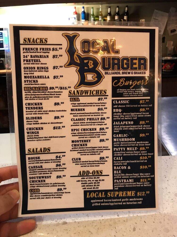 Local Burger - Elk Grove, CA