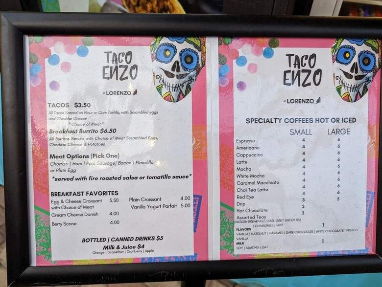 Lorenzo Kitchen - Dallas, TX menu_pic