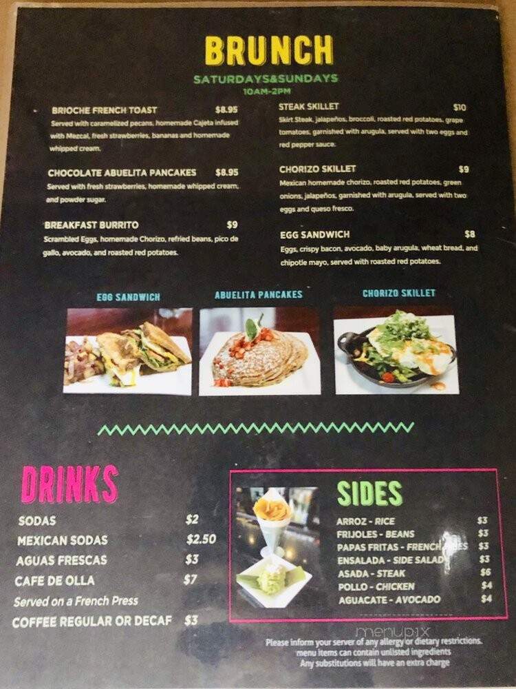 Los Buenos Diaz Mexican Grill - Bensenville, IL menu_pic