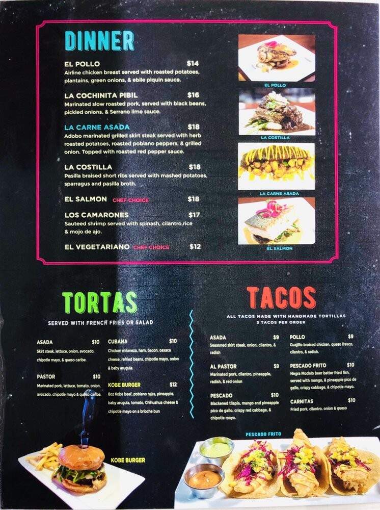 Los Buenos Diaz Mexican Grill - Bensenville, IL menu_pic