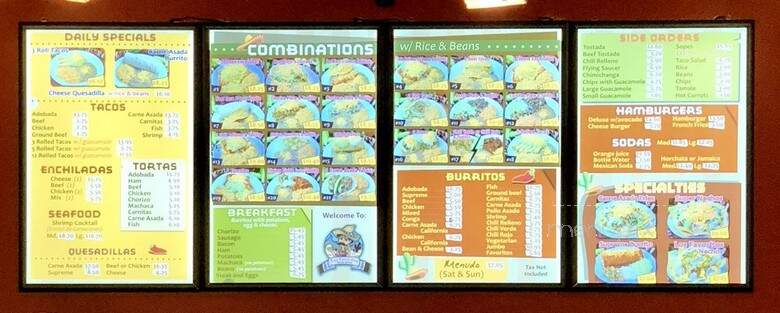 Los Favoritos - Mesa, AZ menu_pic