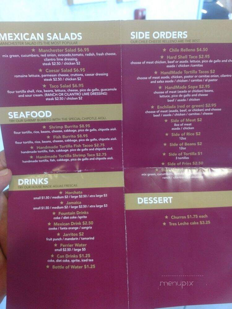 Los Guzman Mexican Food - Inglewood, CA menu_pic