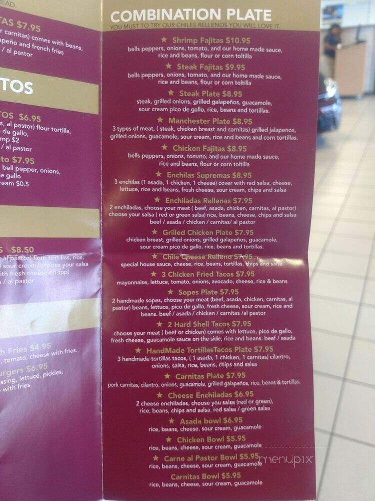 Los Guzman Mexican Food - Inglewood, CA menu_pic