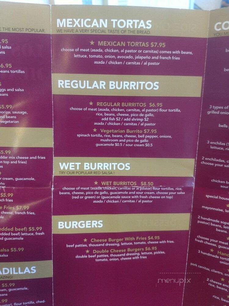 Los Guzman Mexican Food - Inglewood, CA menu_pic