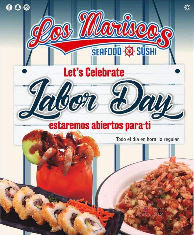 Los Mariscos - Los Angeles, CA menu_pic