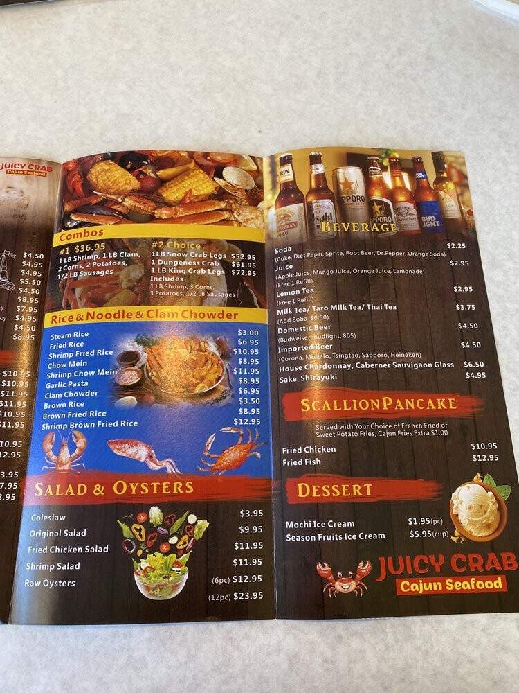 Lucky Bamboo - Seaside, CA menu_pic