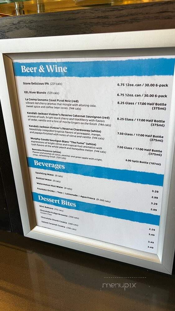 Luna Grill - Culver City, CA menu_pic