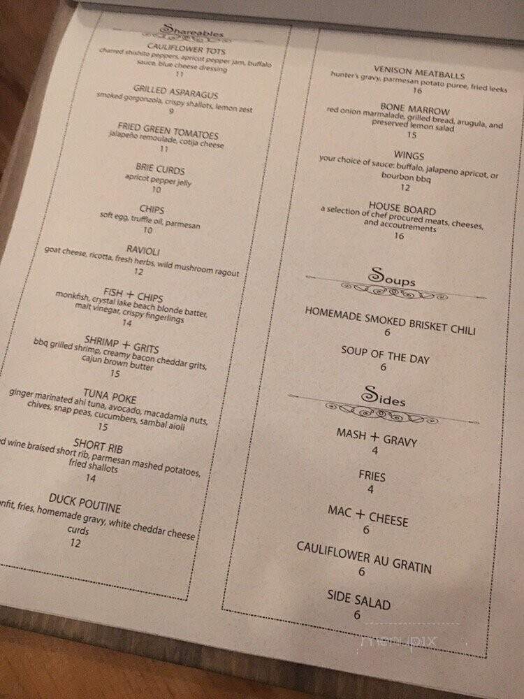 Maize + Mash - Glen Ellyn, IL menu_pic