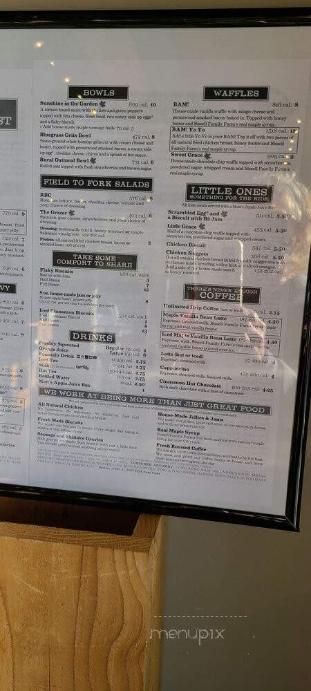 Maple Street Biscuit - Johnson City, TN menu_pic