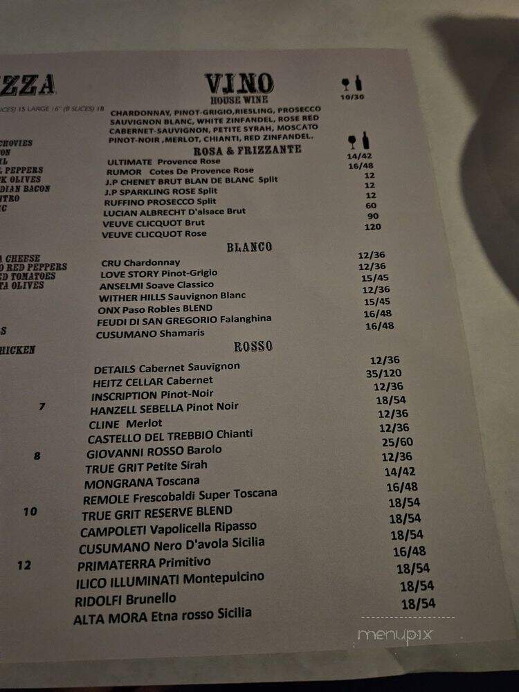 MA's Italian Kitchen - Burbank, CA menu_pic