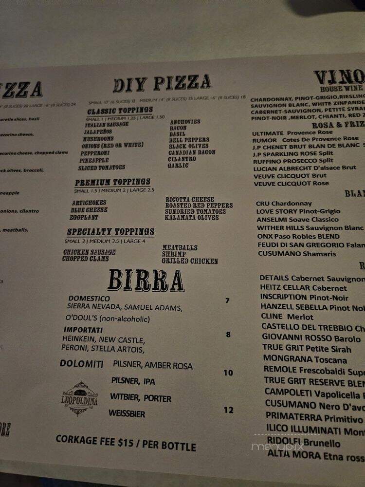 MA's Italian Kitchen - Burbank, CA menu_pic