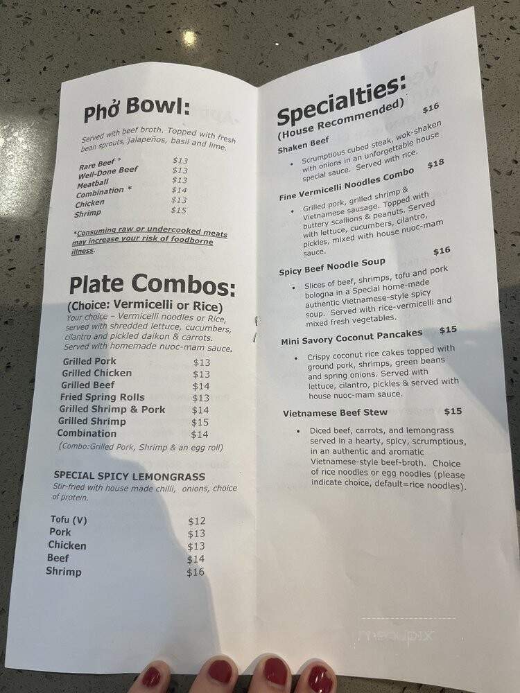 Mekong - Morrisville, NC menu_pic