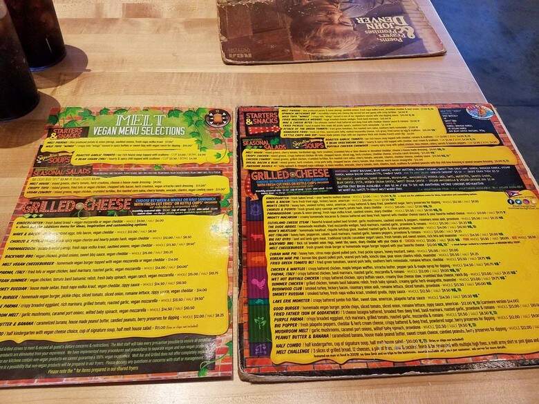 Melt Bar and Grilled - Canton, OH menu_pic