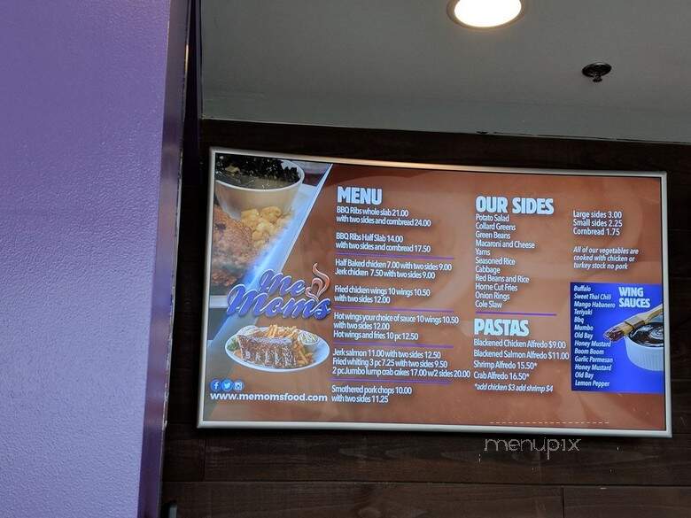 Me Mom's - Bowie, MD menu_pic