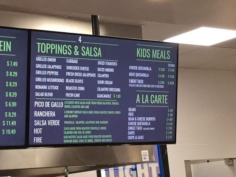 Mesa Mexican Grill - Bakersfield, CA menu_pic