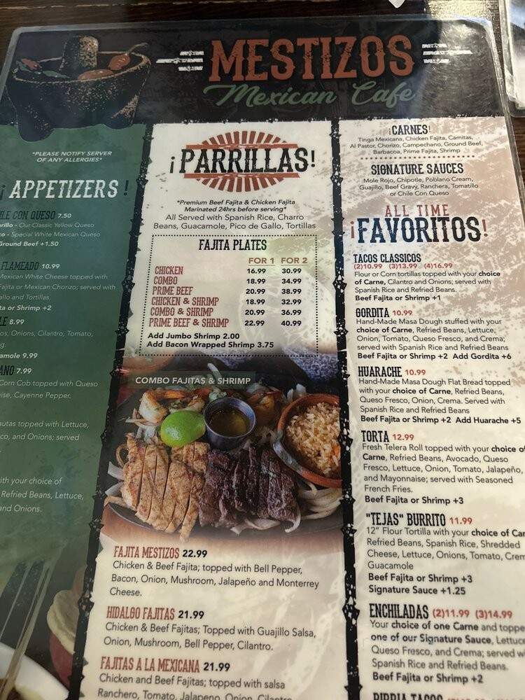 Mestizos Mexican cafe - Conroe, TX