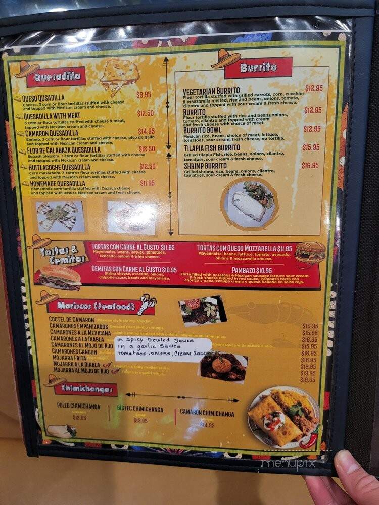 Mexico Diner - Brooklyn, NY menu_pic