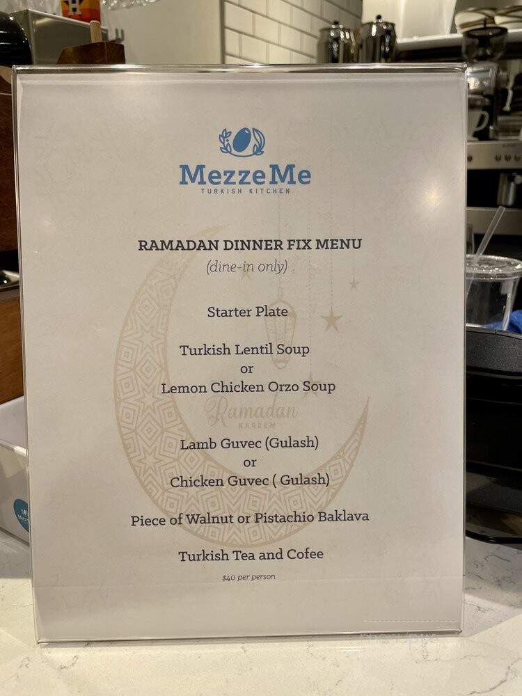 MezzeMe Mediterranean Kitchen - Austin, TX menu_pic